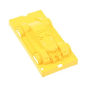 1X Lego Container Racers Lid Yellow Racing Car Shape Auto 8196 8197 8199 64700