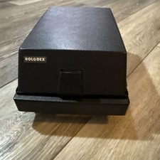 vintage Rolodex Model RC-24 business card file organizer