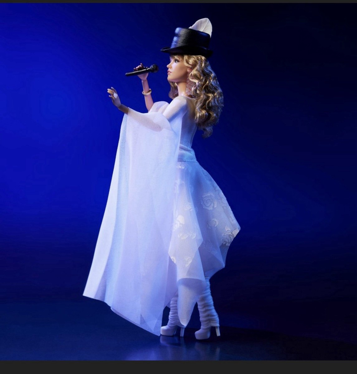 Mattel Stevie Nicks Barbie Signature Collector Series Doll In hand