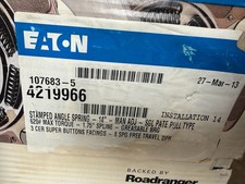 Eaton Fuller 107683-5 14 Stamped Angle Spring Single Disc Manual Adjust Clutch