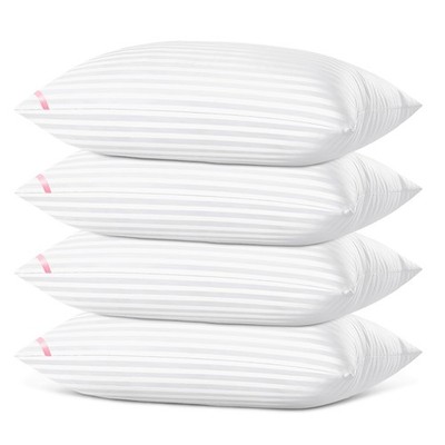 Bed Pillows for Sleeping 4 PackPillows Side and Back Sleepers,Super Soft Down