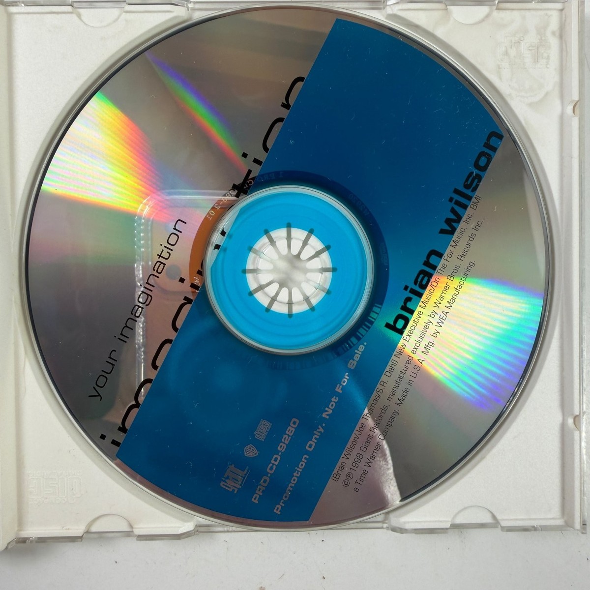 Brian Wilson – Your Imagination CD Single 1998 Promo Pop Rock