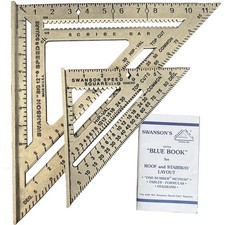SWANSON Tool Co., Inc SW1201K Value Pack 7 inch 7" & 12" (inches) Combo, blue