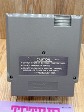 Tetris (Nintendo Entertainment System, NES, 1989) Tested w/ Manual