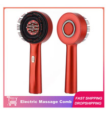 Electric Massage Comb Red Light Scalp Brush Hair Growth Applicator