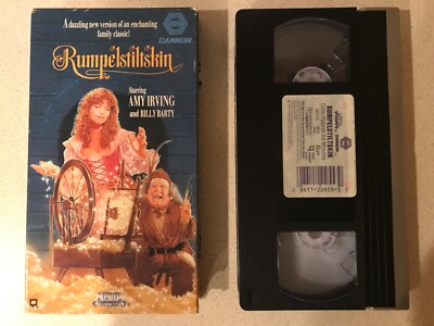 Rumpelstiltskin (VHS, 1987, Media Home Entertainment) Amy Irving
