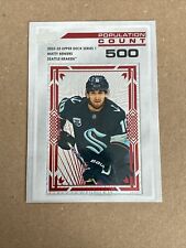 2022-23 Upper Deck Series 1 Matty Beniers #PC-8 Population Count 500 Rookie RC