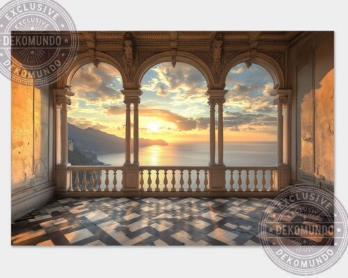 Romantische Aussichten Leinwandbild Fotoposter Wandbild - Bild 7 von 7