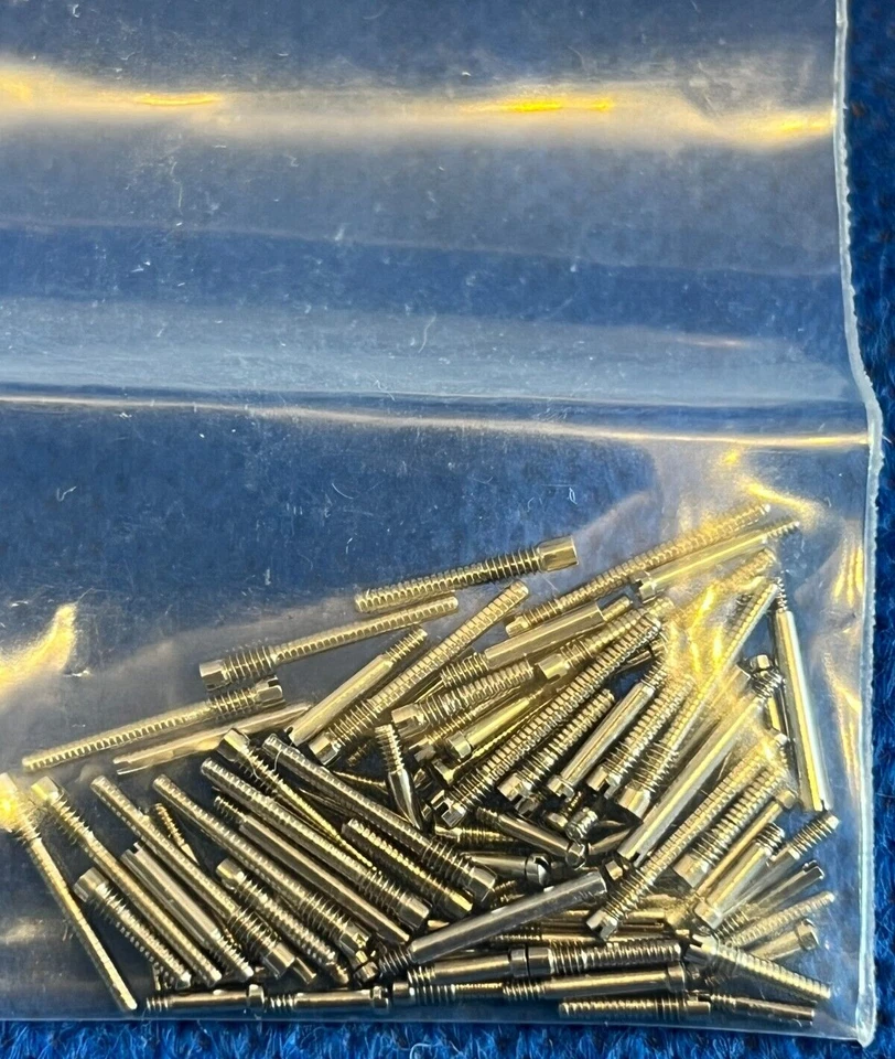 Vis pour Bracelets de montre Métalliques Metal Screws for Metal Watch Straps NEW - Photo 3/4