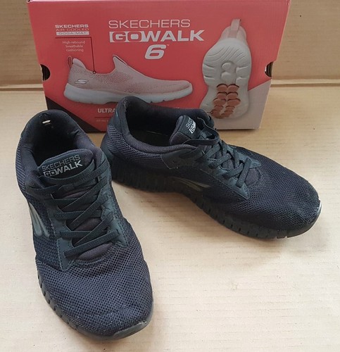 Skechers Go Walk Designer Sneakers, US 9, UK 8, EU 42.5, Black working shoes - Picture 8 of 13
