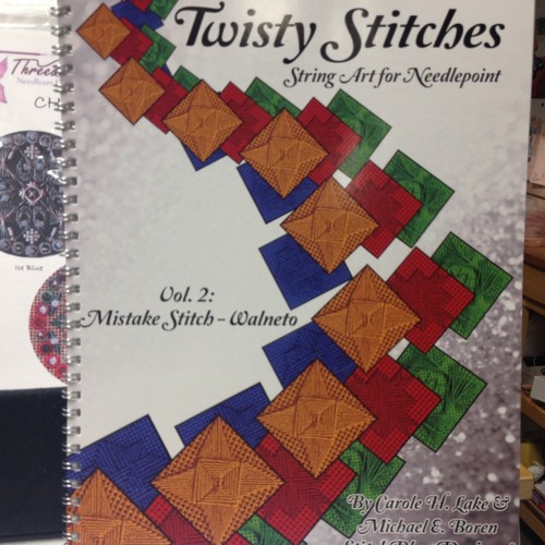 Needlepoint Stitch Books Twisty Stitches Vol. 1+2 Carol Lake Stitch