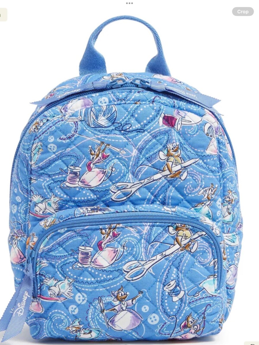 Vera Bradley Disney Cinderella Small Backpack Coin Purse NWT
