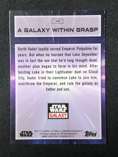2022 Topps Chrome Star Wars Galaxy Base (1-100) PICK YOUR OWN - Picture 80 of 167