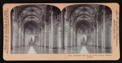 Photo:Alexander hall in the great palace, Moscow, Russia 1903