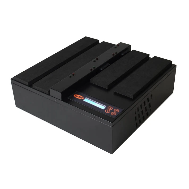 Systor 1:4 Flatbed SATA Hard Disk Drive HDD SSD Duplicator Sanitizer 18GB/Min - Image 2 of 4