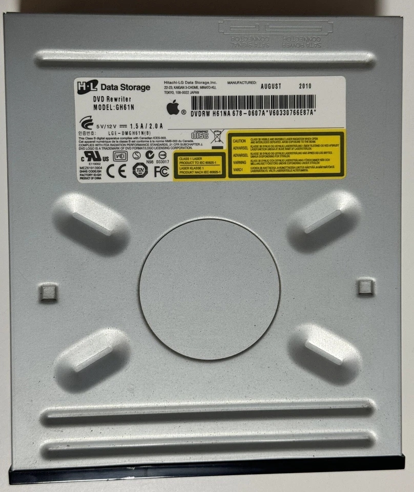 🍏💻📀 Apple Mac Pro A1289 H&L Data Storage Model: GH61N SATA DVD RW Drive - Image 3 of 4
