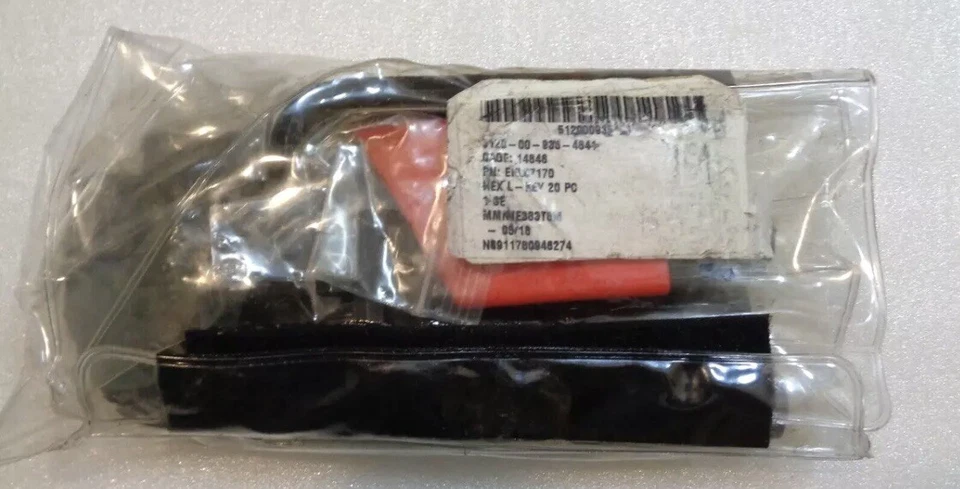 Eklind Tool 87170 20 pc Hex-L Key Set .028-3/4 Short Arm - Kaufman Company Inc. - Image 2 of 3