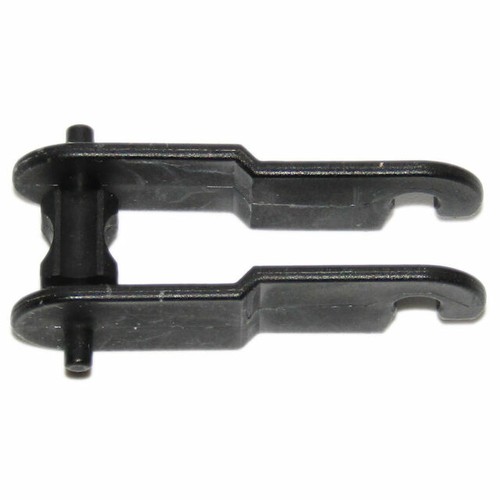 Orange 5-way Connector with Stud for Track - K K\'NEX Orange 5 Way Connectors with Coaster Track Stud main image 2