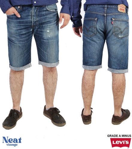 Vintage Mens Levis Levi Denim Shorts 