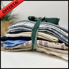 2KG scampoli tessuti e stoffe per abbigliamento patchwork resti multicolore 1