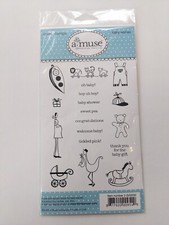 A Muse Studio Baby Wishes Stamp Set