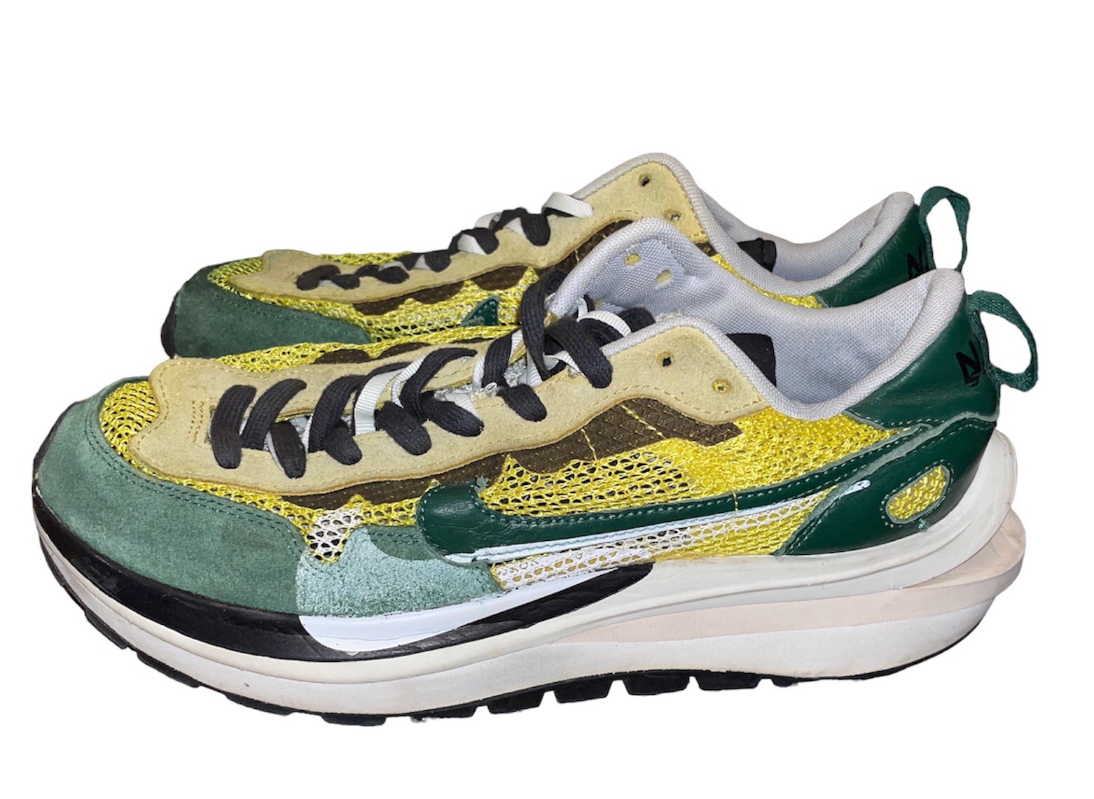 SACAI X NIKE Taglia 10 Nike sacai x VaporWaffle Tour Giallo CV1363 700 *senza scatola originale*