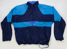 Rare Vintage NIKE Color Block Half Zip Pullover Windbreaker Track Jacket 90s XL