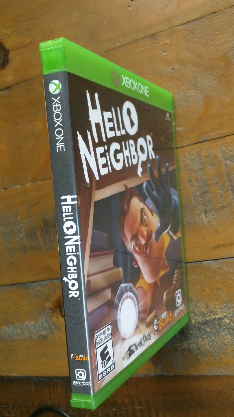 LIKE NEW ✹ Hello Neighbor ✹ Xbox One Series X Game ✹ COMPLETE