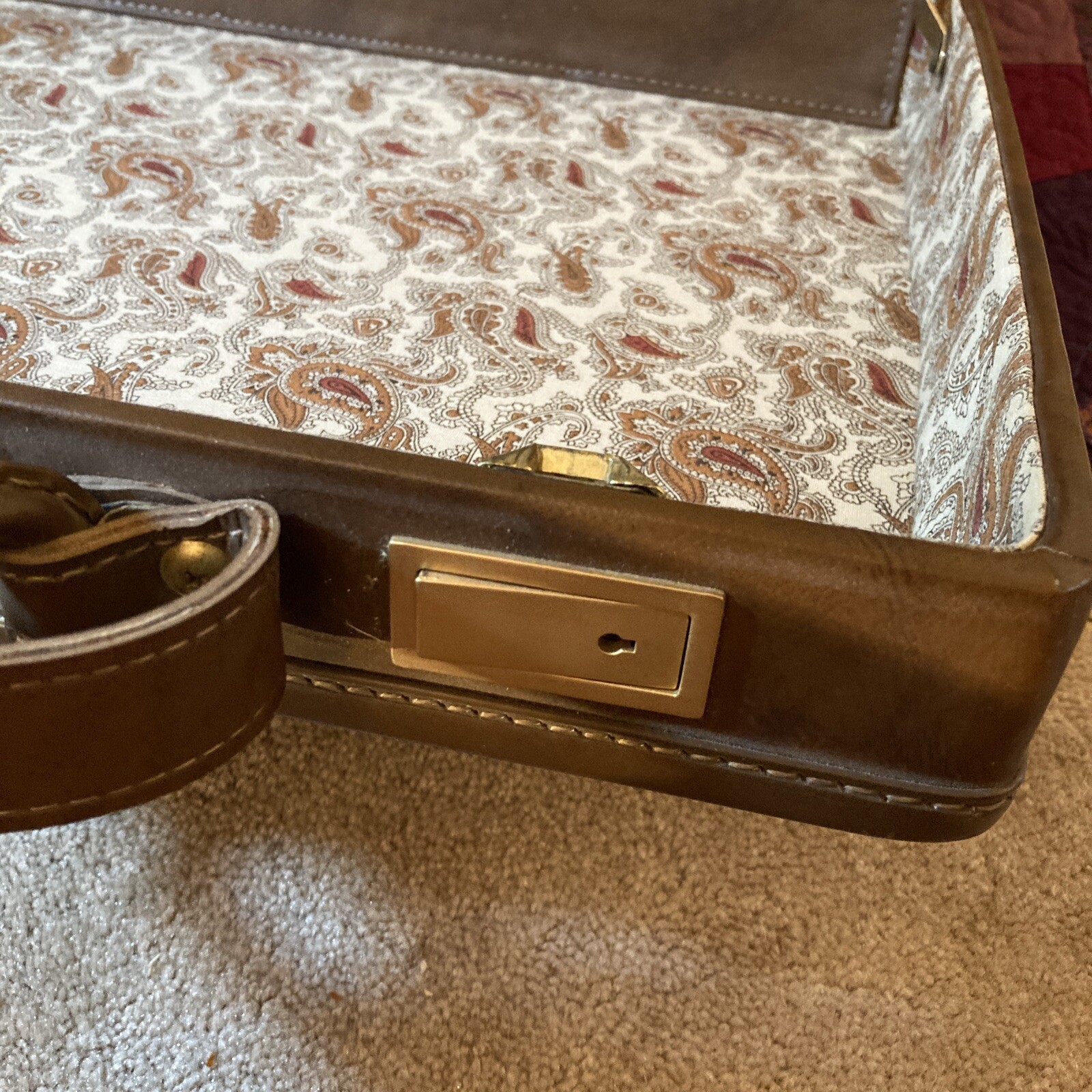 Hartmann Luggage (Sharon) Brown Leather Attache Brief… Gem