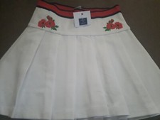 Janie And Jack NWT Skirt Girl 6 Floral Pleat Elastic Waist Cruise poppies