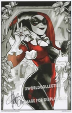 Classic Harley Quinn SDCC 2023 ART PRINT signed MIRKA ANDOLFO 11x17