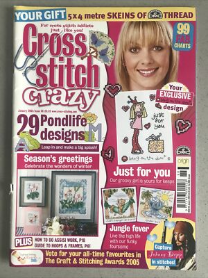 Kreuzstich Crazy Magazine - Ausgabe 68 - Januar 2005