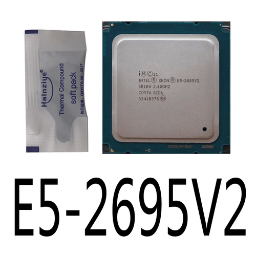 Processeurs Intel Xeon E5-2695 V2 E5-2695V2 LGA2011 12 cœurs 2,40 GHz 30 Mo - Photo 1 sur 1