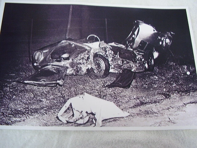 PORSCHE JAMES DEAN WRECK #1 11 X 17 PHOTO PICTURE | eBay