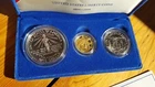 United States Liberty Coins 1886-1986 Gold Silver & Half Dollar Box Set