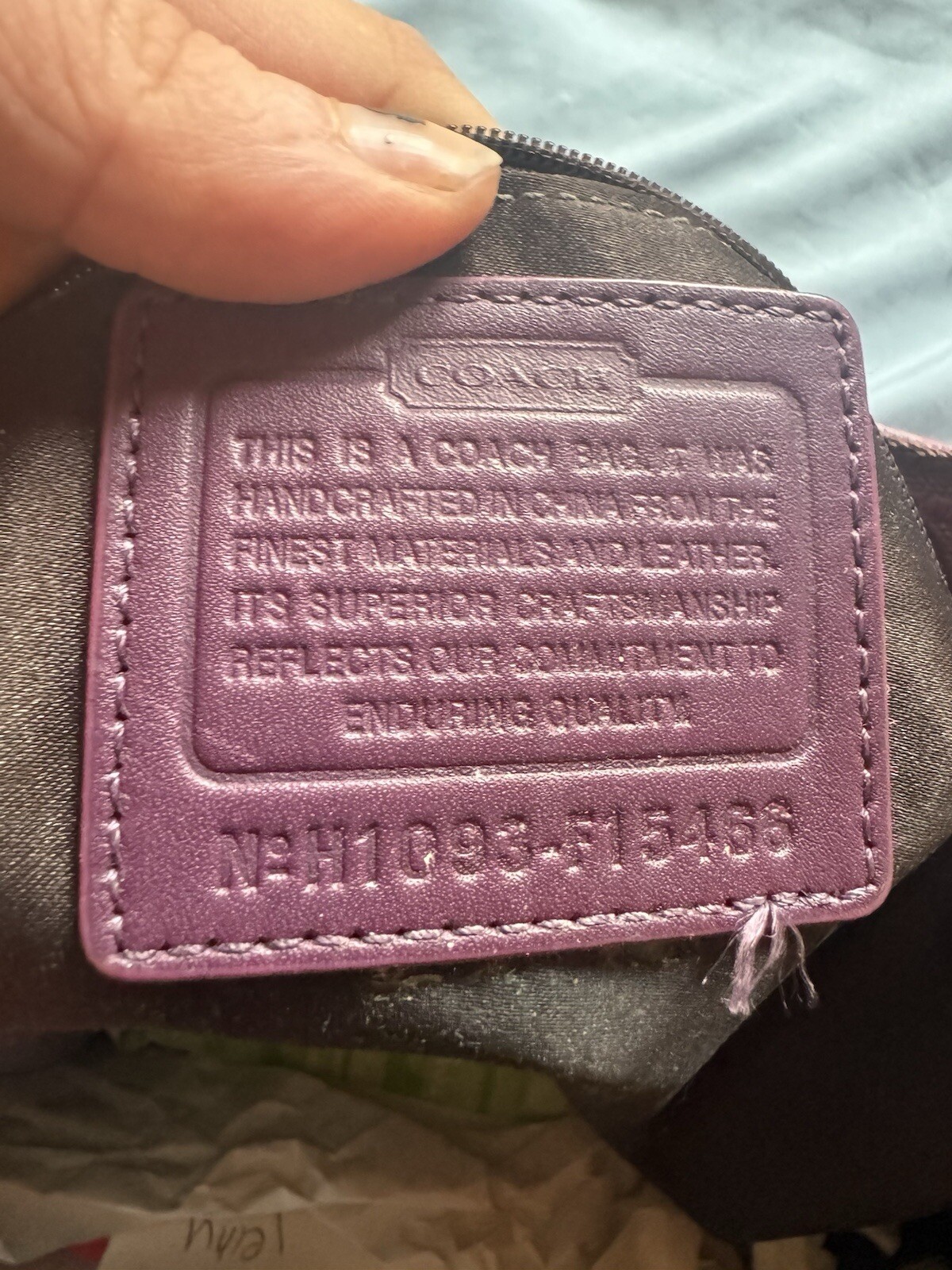 Coach Multicolor Circle Patchwork Canvas & Leathe… - image 3