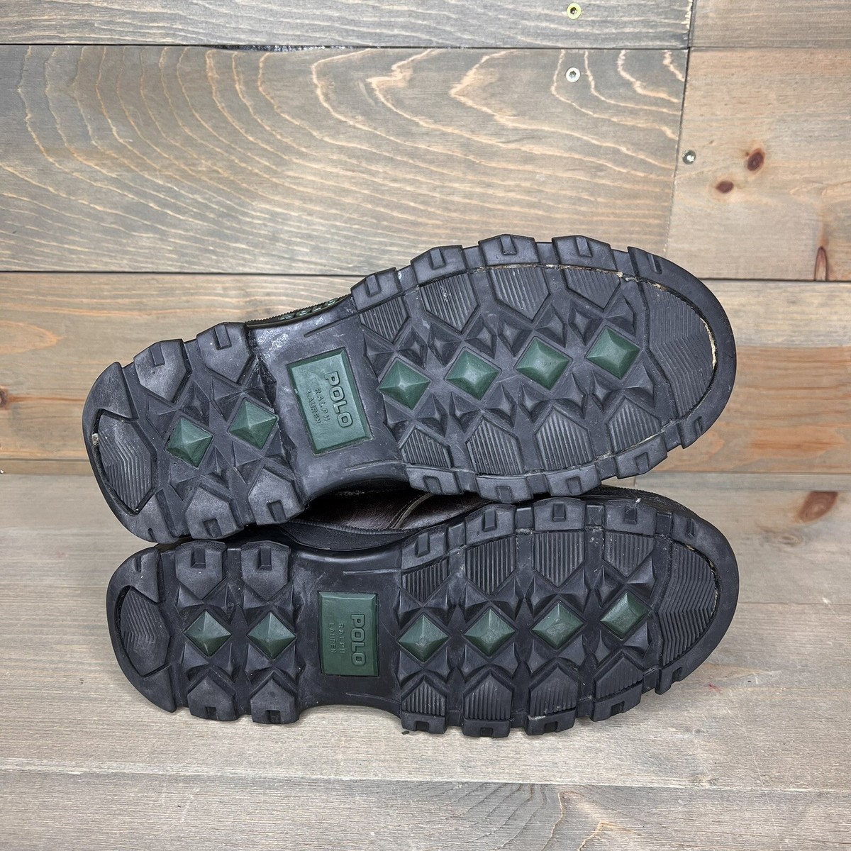 Polo Ralph Lauren Hayward Quilted Boots Shearling Upper Snow 