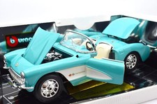 Modellino auto CHEVROLET CORVETTE scala 1:18 Burago modellismo statico diecast