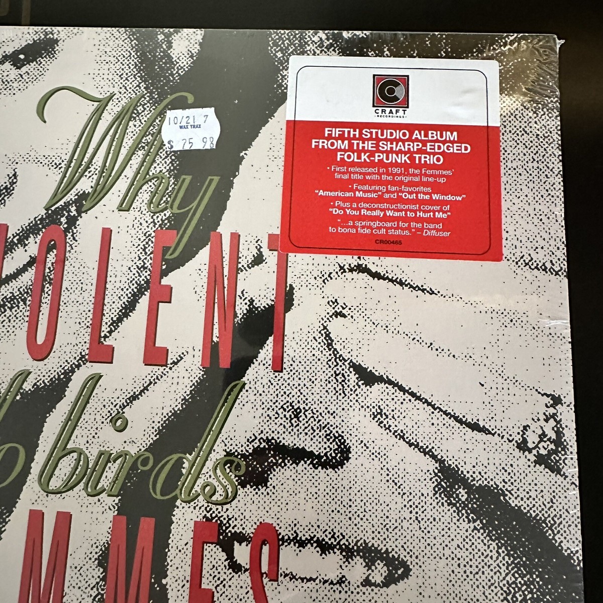 Violent Femmes Why Do Birds Sing? Record, 2021 Vinyl LP