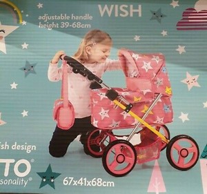 cosatto wish dolls pram