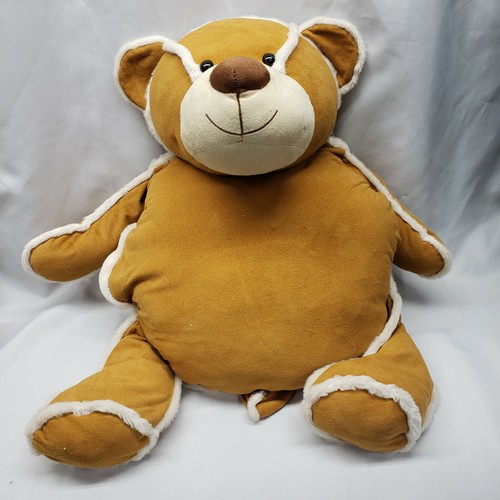 Jay at Play Snuggie Pockets Stuffed Plush Teddy Bear Faux Leather