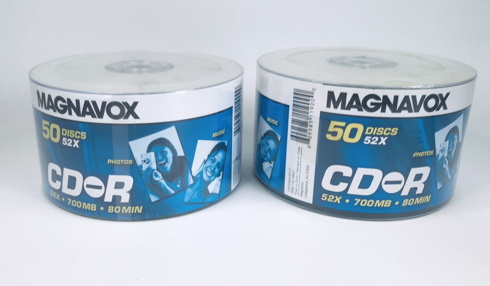 Magnavox 52x cdr 50 pack (609585119000)