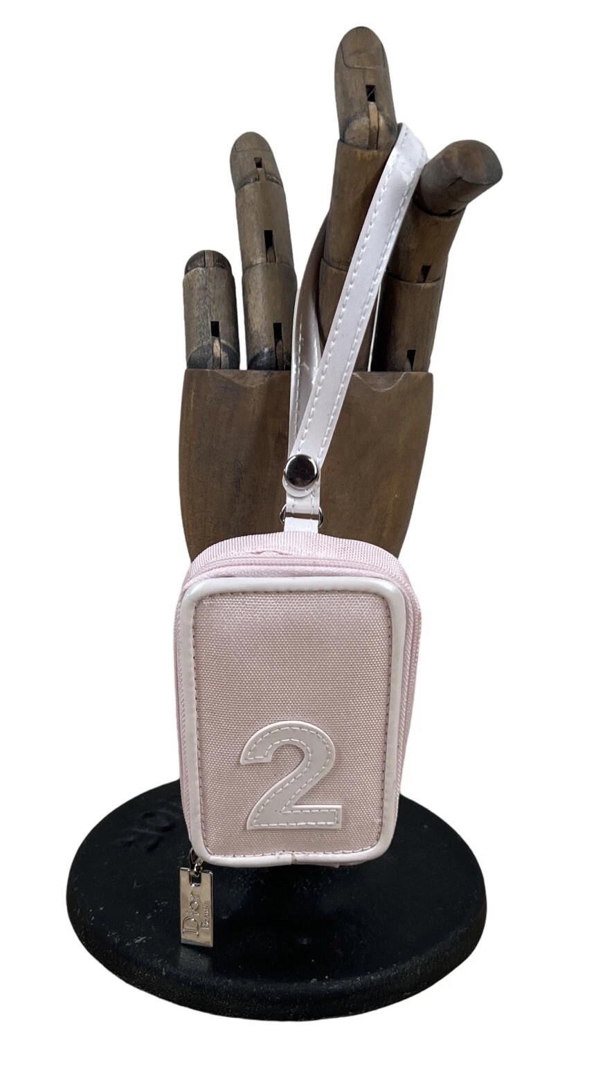 Sac de voyage rose cosmétique Christian Dior #2 rouge à lèvres   NEUF   Difficile à trouver