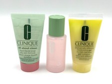 Clinique 3 Step Set: Facial Soap Oily 30ml Clarifying Lotion 3 30ml Gel 30ml