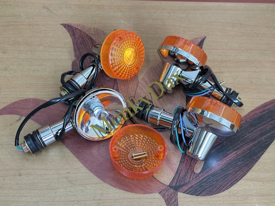 1979-1986 Suzuki GS750L Turn Signal Blinker. GS300 GS450 GS550 L Light Indicator - Изображение 2 из 4