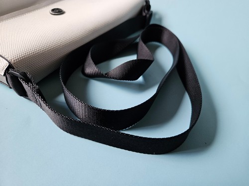 Lululemon Shoulder Bag Convertible Crossbody Return To Form White PVC - Picture 7 of 13