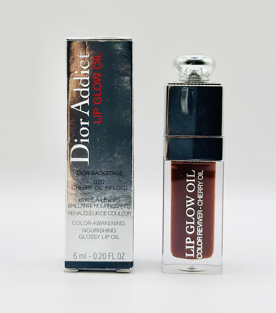 Dior Addict Lip Glow Oil Dior Backstage 020 Mahogany-0.20 oz/6ml