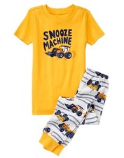 NWT Gymboree Boys gymmies Pajamas set Snooze Machine 8