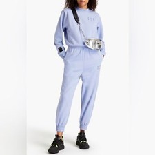 McQueen by Alexander McQueen French cotton terry lavender sweatshirt NWT XL