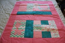 Elephant and Giraffe Baby Quilt